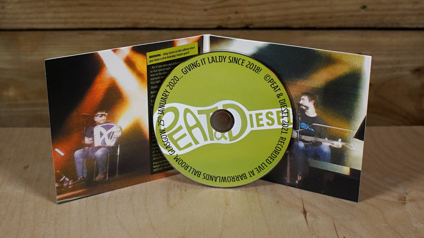 Peat & Diesel - Live at the Barrowlands 2020 CD