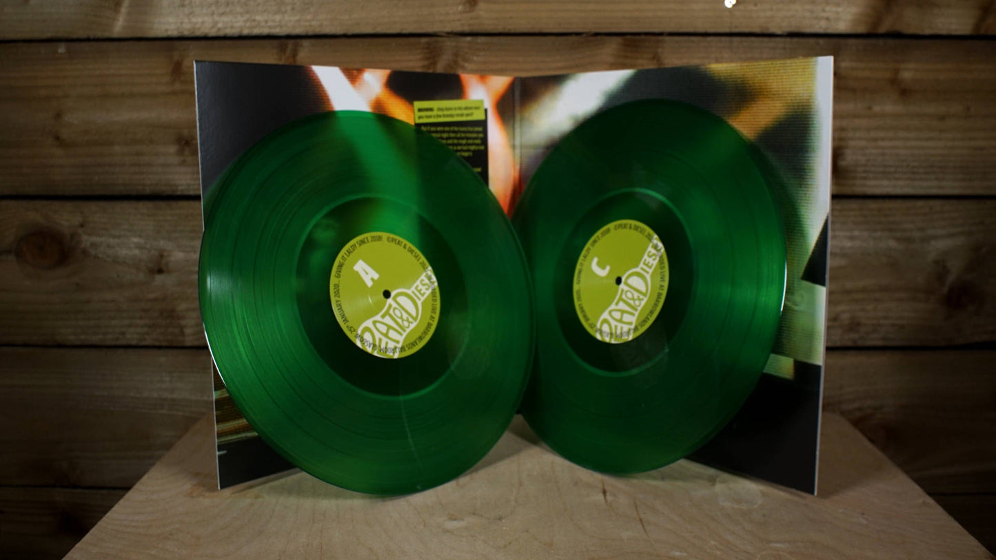 Peat & Diesel - Live at the Barrowlands 2020 - Green Vinyl Double LP