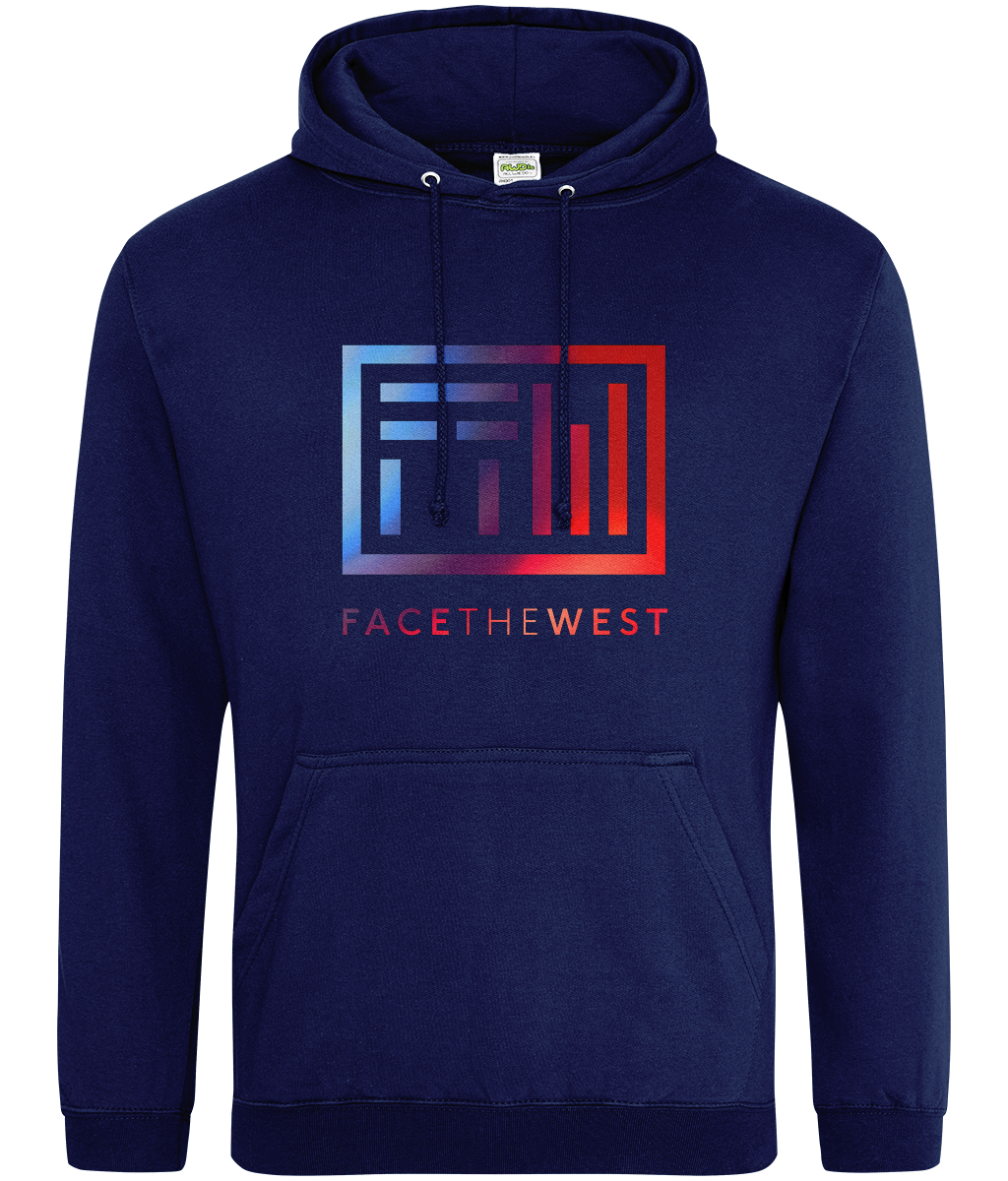 Face The West — Box Logo Hoodie