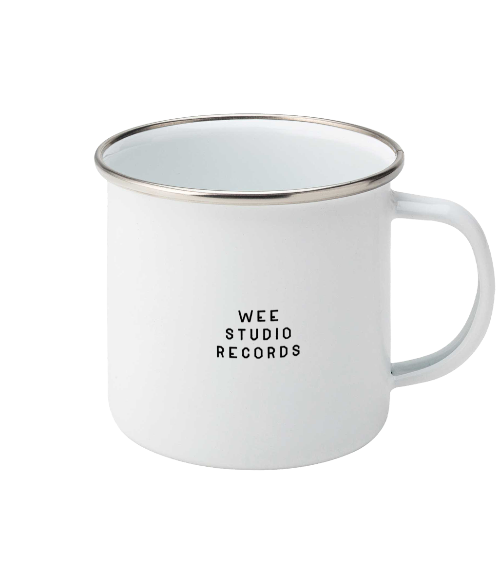 WS Records Enamel Mug